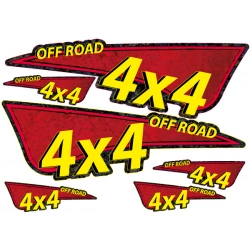 Naklejka 4x4 Off Road Suv Crossover