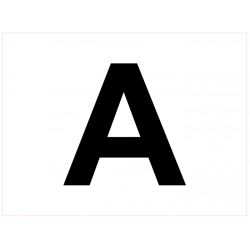 Naklejka Przewóz śmieci A tablica ADR 30x40