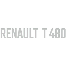 nakleki Renault T 480 na ciągnik siodłowy, TIR cieżarówkę