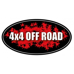 Naklejka 4x4 OFF ROAD samochód terenowy