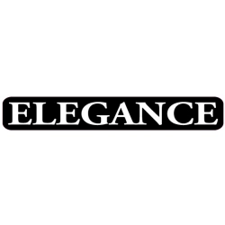 Naklejka napis ELEGANCE