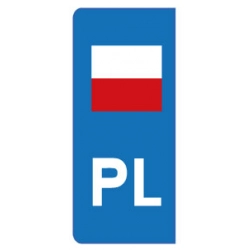 naklejki, flaga polski, stary styl, idealne, miłośnicy, klasyczne samochody, zaoferowanie, naklejka, polska, samochód, r