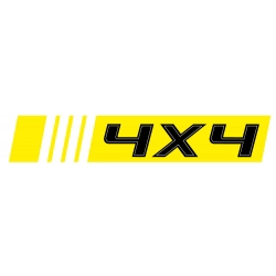 Naklejki 4x4 Off Road na samochód boczna