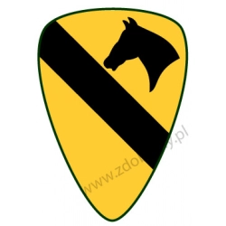 Naklejka U.S. 1st Cavalry Division I Dywizja Kawalerii USA