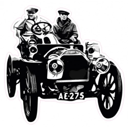 Naklejka Automobil