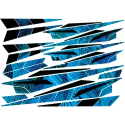 zestaw naklejek naklejki na kask motocyklowy