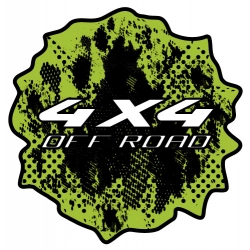 Naklejka 4x4 Off Road na zamówienie grafika