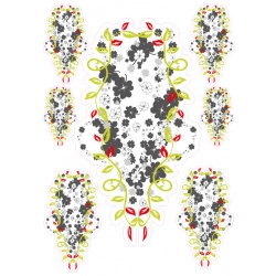 oklejanie damskiego kasku motocyklowego