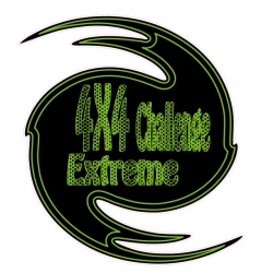 Naklejka EXTREME 4x4 Challenge tribal