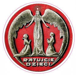 Naklejka Ratujcie dzieci