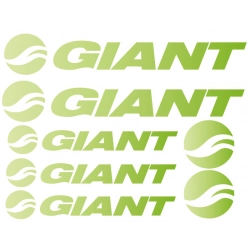 naklejki na rower giant naklejki rowerowe giant naklejki customowe na ramę naklejki z logo rower giant