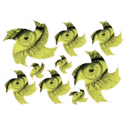 Naklejka na samochód Eys Yellow
