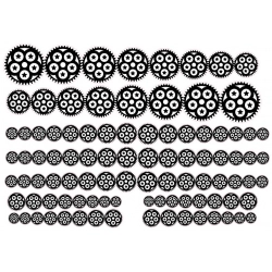 Naklejka na rower Shimano XTR, Corners, Biria, Hercules, Giant, Gazelle oraz Kross