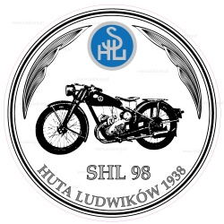 Naklejka SHL 98 Ludwików 1938