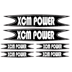 Naklejki na rower XMC POWER oklejanie