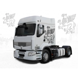 Naklejka na kabinę Gryf Renault Premium