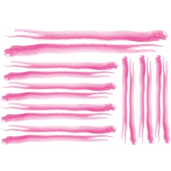 Naklejki na rower różowe Paint