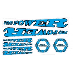 Naklejki na rower Pro Power odblaskowe