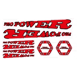 Naklejki na rower Pro Power design new