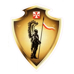 Naklejki z patriotyczną grafiką husarii, które doskonale nadają się do tuningu pojazdów i kasków