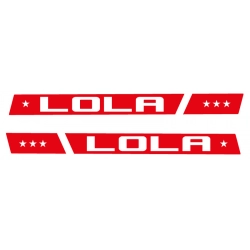 Naklejka na bok samochodu Audi Lola