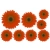 Naklejki na samochód kwiaty folk gerbera