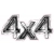 Naklejka 4x4 Off Road na auto terenowe