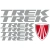 Zestaw naklejek Trek logo rower zamiennik rama