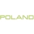 Naklejka napis Poland na spoiler