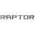 Naklejka napis Raptor na samochód tuningowa